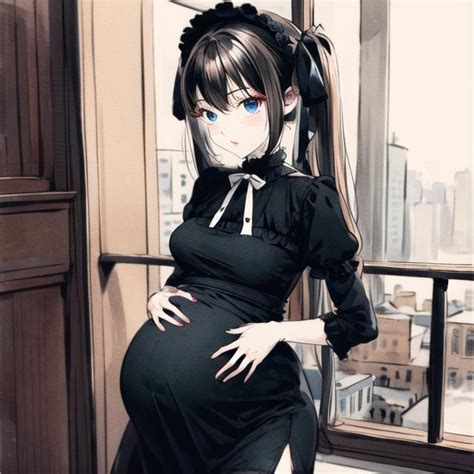 pregnant girl anime  yregtd  deviantart