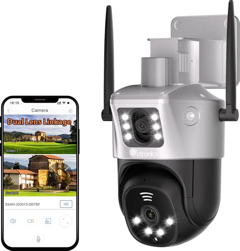 Amazon.com: Anssipo Security Cameras for Home Security Outside,Dual