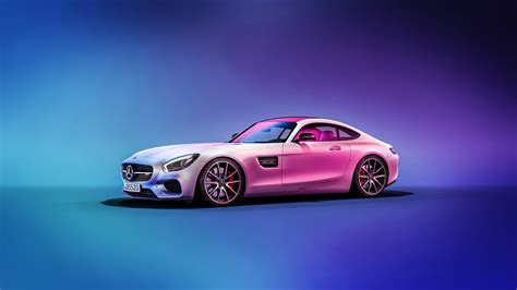 Mercedes C190 AMG GT 4k - Cars Wallpaper