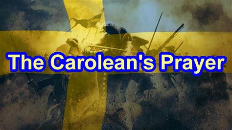 caroleans prayer english version sabaton youtube