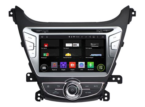 Штатная магнитола Хендай Элантра МД (Android 4.4.4) Incar AHR-2464 ...