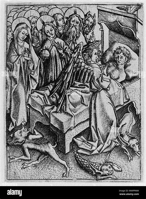 Ars moriendi (Meister E.S.), L.176 Foto & Imagen De Stock: 184897712 ...