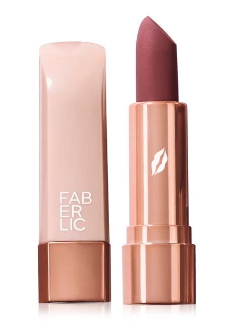 Пудровая помада для губ Faberlic Glam Team “Soft Nude” | отзывы