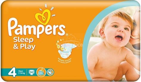 Pleny Pampers Sleep&Play Maxi 4 (7-14 kg) 50 ks | Dětský obchod ...