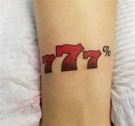 777 Tattoo Meaning And Symbolism + 777 Tattoo Ideas