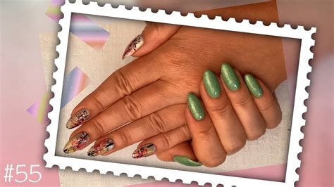 Плейлист - Маникюромагия. 💅 Домашний маникюр обычным лаком + стэмпинг ...