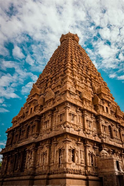 Tanjore Big Temple or Brihadeshwara Temple Was Built by King Raja Raja Cholan in Thanjavur ...