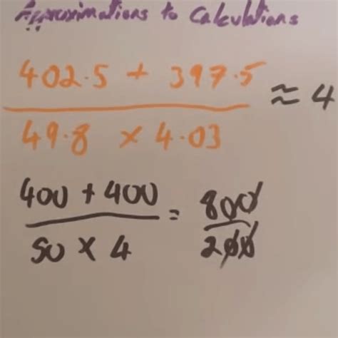 approximation  calculations video corbettmaths