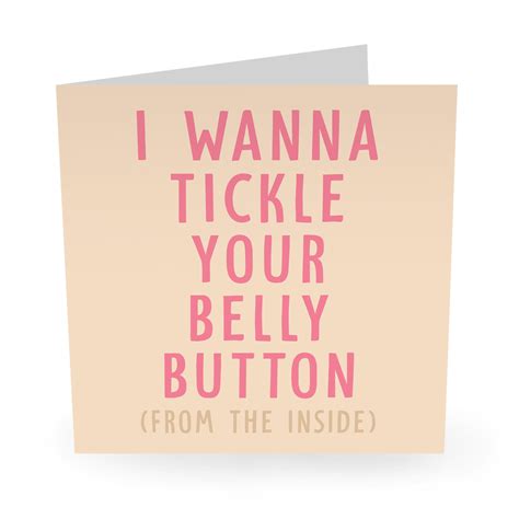 I Wanna Tickle Your Belly Button. - Central23