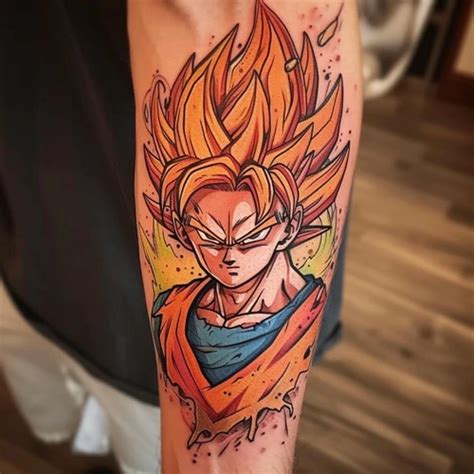 DragonBallZ Goku Tattoo Design Tattoo Temple 108 Vashi Navi Mumbai