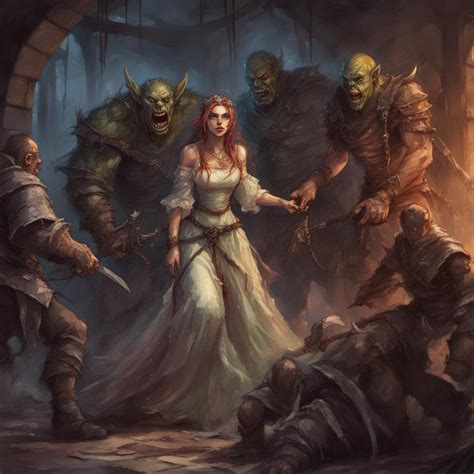 A princess captured by orcs by ttfn43 on DeviantArt