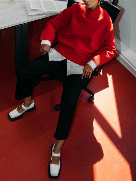 Pin on Женский стиль | Red fashion outfits, Stylish work outfits, Fashion