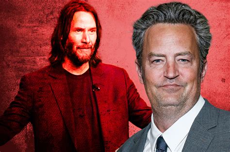Matthew Perry reveals weird, bitter feelings about Keanu Reeves