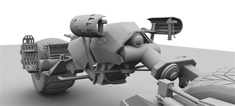 The Batpod on Behance