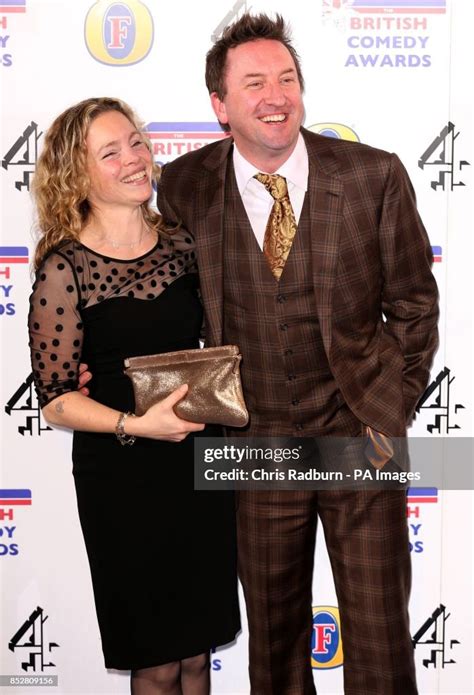 Lee Mack and his wife Tara attend the British Comedy Awards at... News