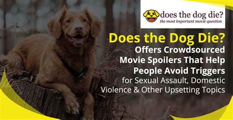 Does the Dog Die? Offers Crowdsourced Movie Spoilers That Help People ...