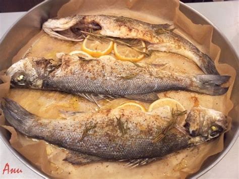 Вкуснотека: Лаврак на фурна с пресен розмарин | Seafood recipes, Food ...