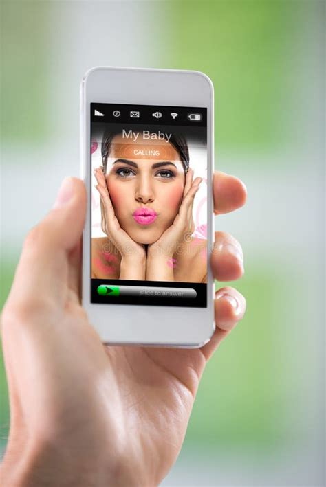 Calling my love stock image. Image of love, global, modern - 65785543