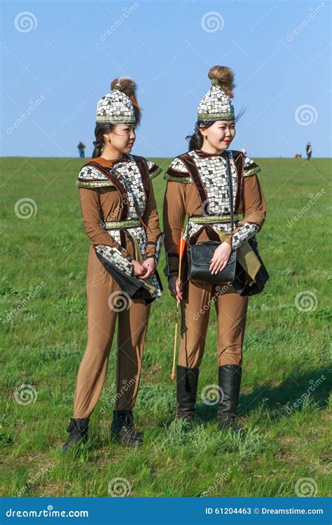 Elista. Tulip Festival. Artists Folklore Ensemble. Editorial Stock ...
