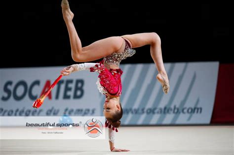 Arina Averina (Russia) won GOLD in clubs at Grand Prix (Thiais) 2018 ...