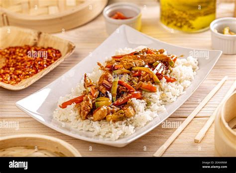 typical chinese dish stock photo alamy