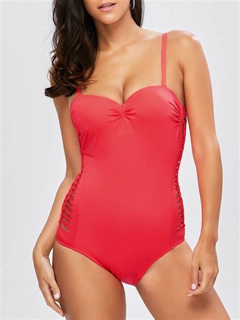 One Piece Swimsuit With Padded Bra at Pamela Beeler blog