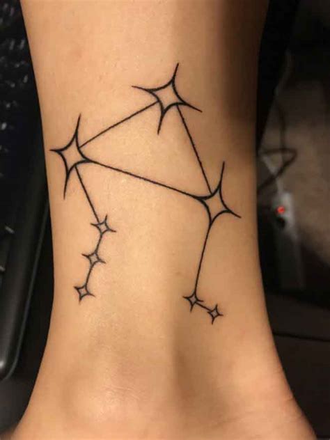 25 Libra Constellation Tattoo Designs, Ideas and Meanings for Zodiac ...