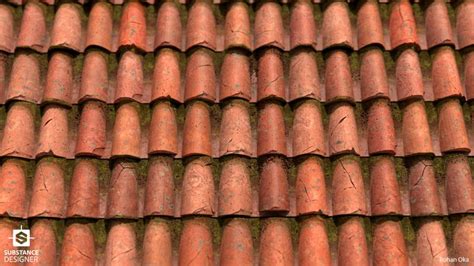 ArtStation - Terracotta Roof Tiles | Roof tiles, Terracotta roof tiles ...