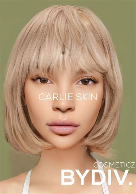 CARLIE SKIN [BYDIV+] | UNLIMITED, bydiv. | Sims 4 cc skin, The sims 4 ...