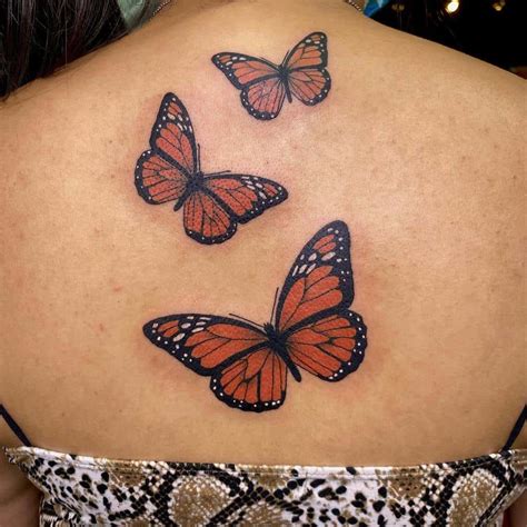 Monarch Butterfly Tattoo Ideas