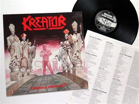 popsike.com - KREATOR - Terrible Certainty LP 1987 - Noise Rec. N 0086 ...
