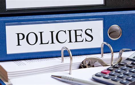Designing an intranet's policy section