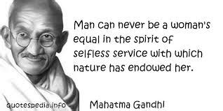 Mahatma Gandhi and Women Empowerment