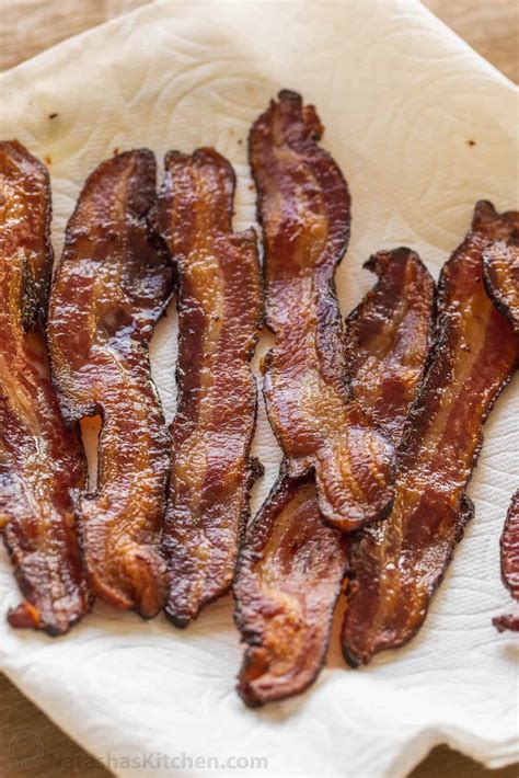 Oven-Baked Bacon Recipe (VIDEO) - NatashasKitchen.com