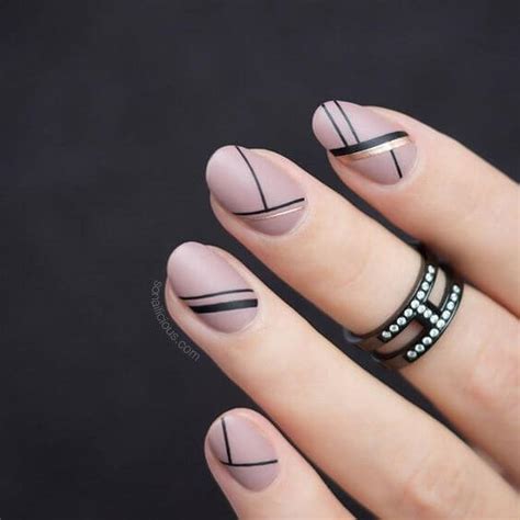 15+ Enigmatic Matt Black Nails To Intrigue Everyone