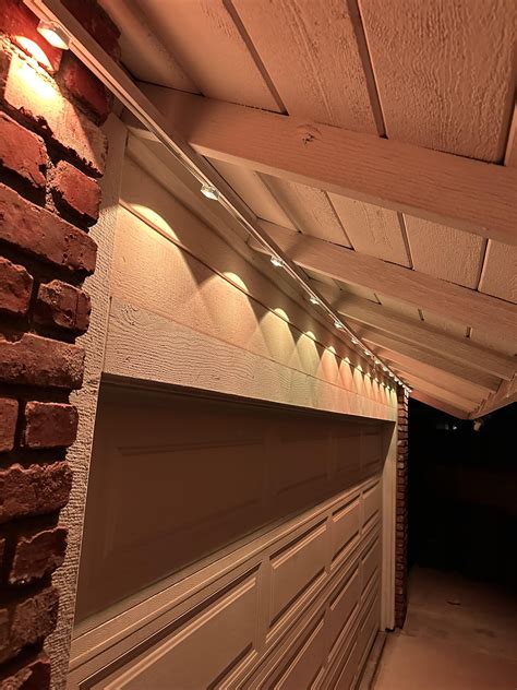 For those with open eaves or exposed trusses. Here is my install. : r/Govee