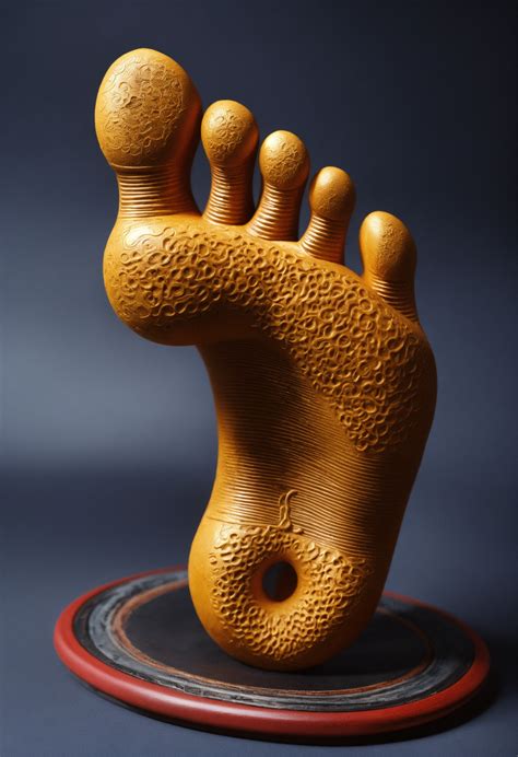 Lexica - Baba foot 3d art