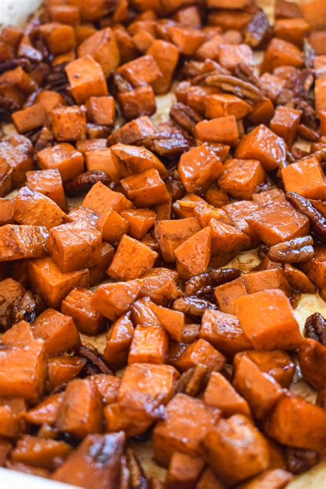 Roasted Sweet Potatoes with Brown Sugar • Dance Around the Kitchen