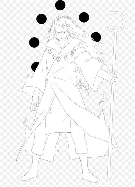 Madara Uchiha Sasuke Uchiha Sketch Line Art Drawing, PNG, 707x1130px ...
