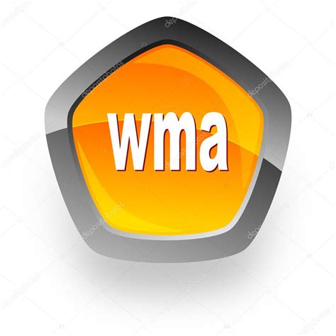 Wma file internet icon — Stock Photo © alexwhite #2051158