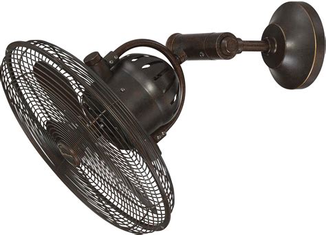 Outdoor Wall Mount Fan by by Craftmade BW414AG3 Bellows IV 16 Inch
