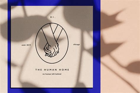 brand identity  human home behance