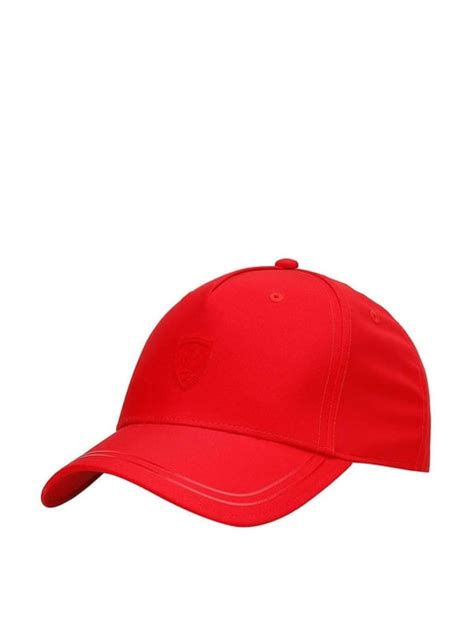 Buy Puma Ferrari Red Solid Baseball Cap Online At Best Price @ Tata CLiQ