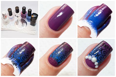 Mad Moon Nail Polish : Все и сразу - лунный, градиент, стемпинг и ...