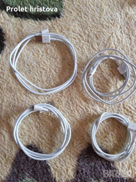 Кабели за айфон в Оригинални зарядни в гр. Плевен - ID44242135 — Bazar.bg