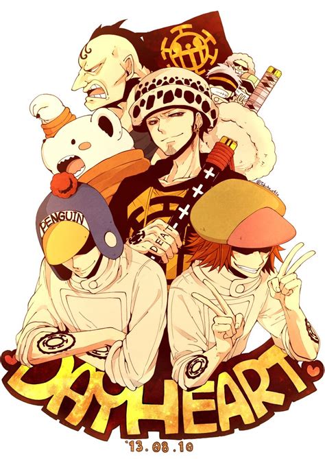 Trafalgar D. Water Law and the Heart Pirates