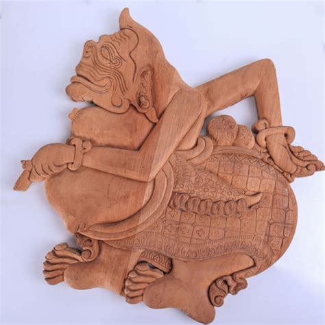 ukiran wayang kayu  koleksi gambar