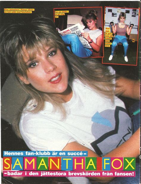 Samantha Fox - Samantha Fox Appreciation