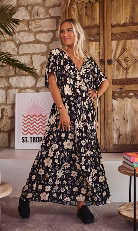 Robe Isla Oversize Rose Lemon Paradise