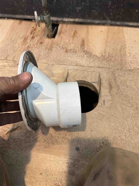 Installing An Offset Toilet Flange